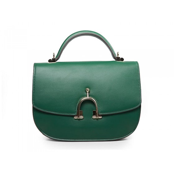 Hermes Stirrup Shoulder Bag Green