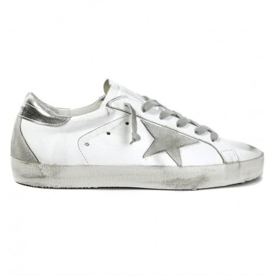Golden Goose white silver