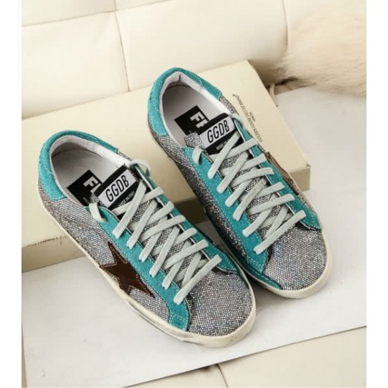 Golden Goose superstar-blue bling bling