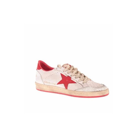Golden Goose white red star