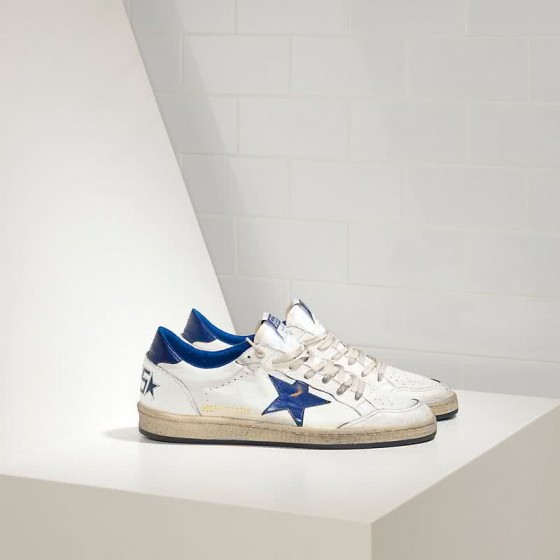 Golden Goose white blue black