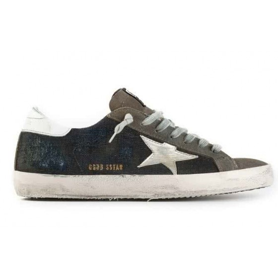 Golden Goose superstar - brown navy jeans