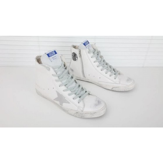 Golden Goose francy - white silver