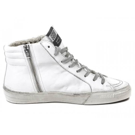 Golden Goose slide - white