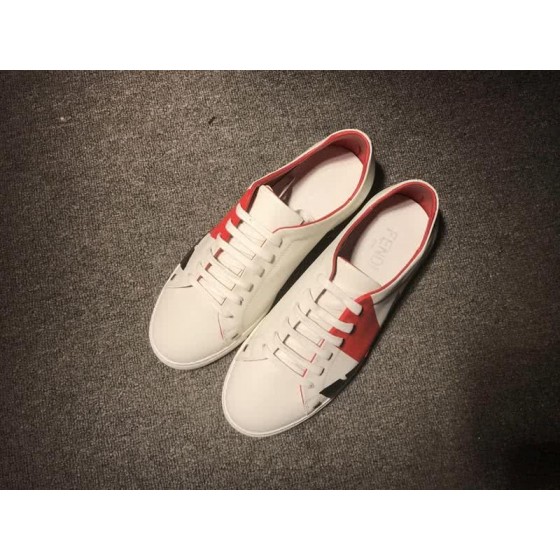 Fendi Men's White And Red