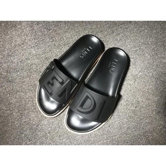 Fendi Black Slipper Men And Women