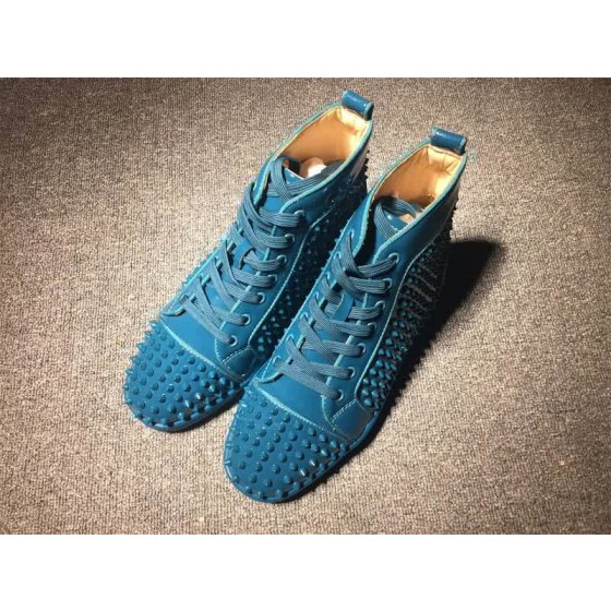 Christian Louboutin Louis Spikes Men/Women Blue