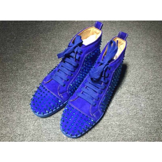 Christian Louboutin Louis Spikes Men/Women Blue