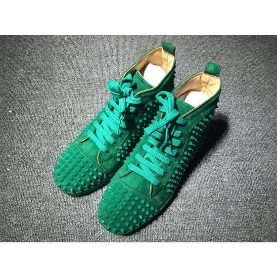 Christian Louboutin Louis Spikes Men/Women Green