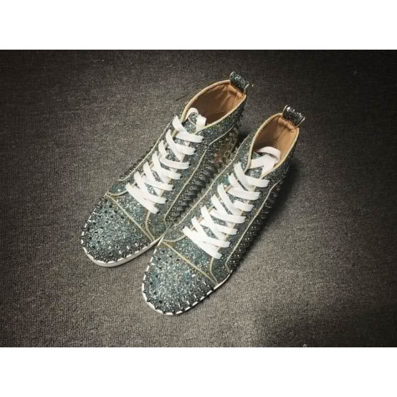Christian Louboutin Louis Spikes Men/Women Green