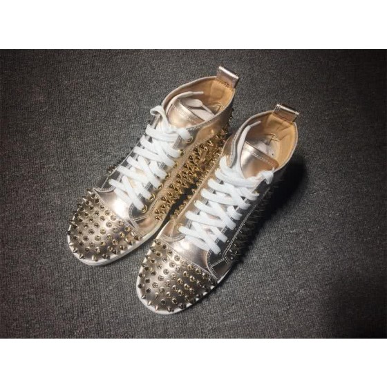 Christian Louboutin Louis Spikes Men/Women Gold
