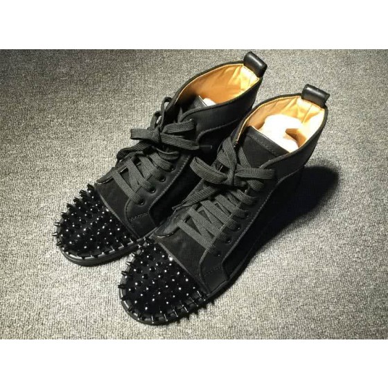 Christian Louboutin Lou Spikes Men/Women Black