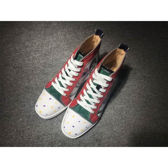 Christian Louboutin Sneaker Men/Women White/Red/Black
