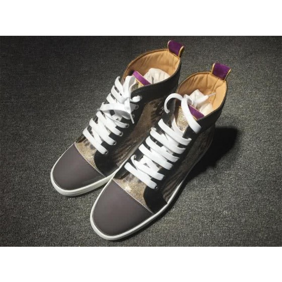 Christian Louboutin Sneaker Men/Women Black/Aubergine