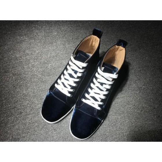 Christian Louboutin High Top Suede Black