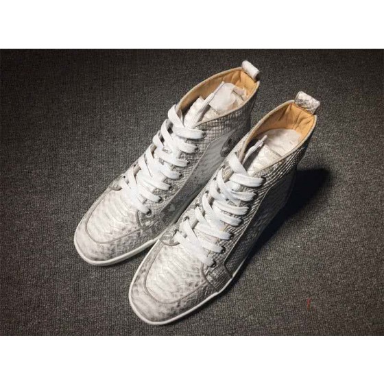 Christian Louboutin Python Sneaker Men/Women Grey/White