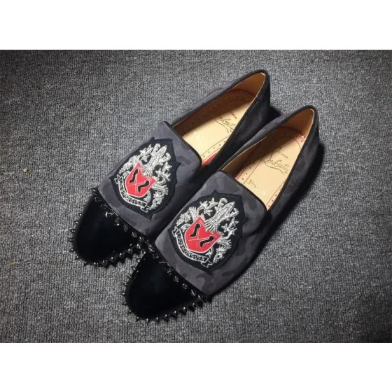 Christian Louboutin Loafer Men Grey/Black