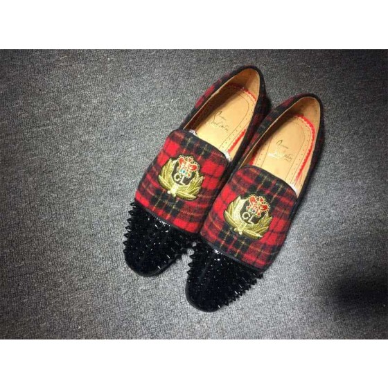 Christian Louboutin Loafer Men Red/Black