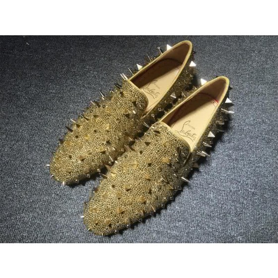 Christian Louboutin Loafer Men Gold