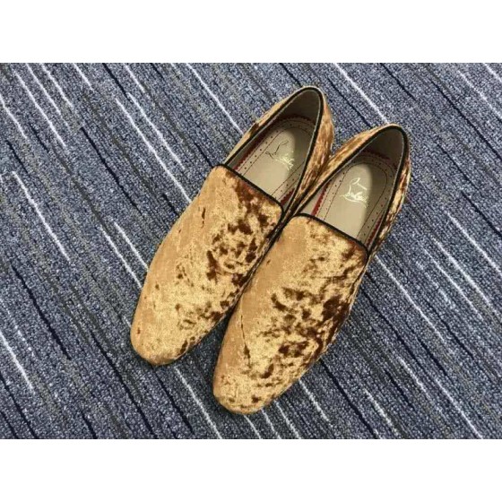 Christian Louboutin Loafer Men Yellow/Brown