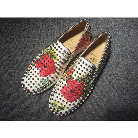 Christian Louboutin Low Top Full Rivets Painting Upper