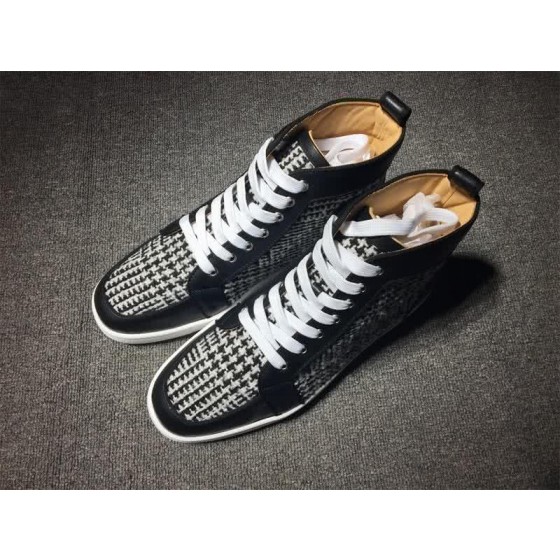 Christian Louboutin Cloth Sneaker Men/Women Black/White