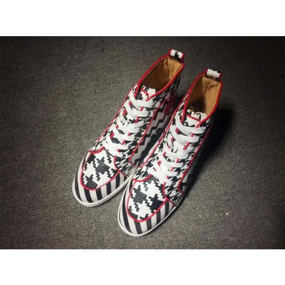 Christian Louboutin Cloth Sneaker Men/Women Black/White
