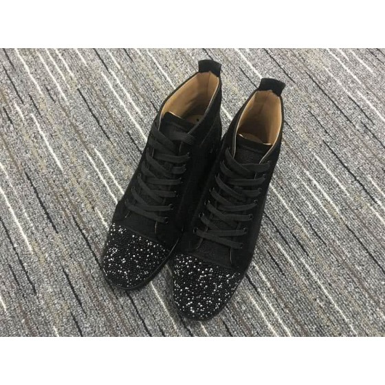 Christian Louboutin Cloth Sneaker Men/Women Black