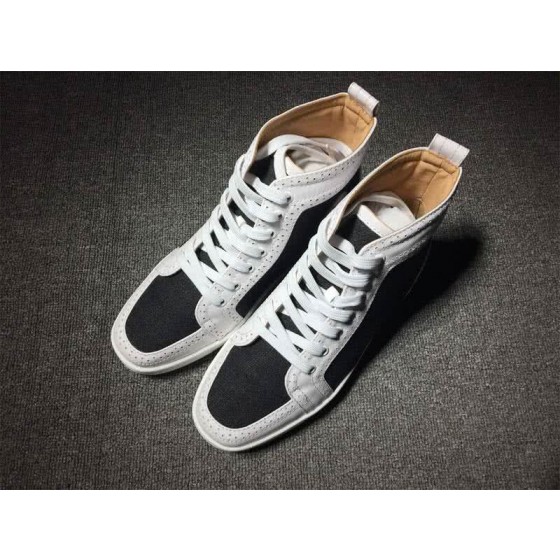 Christian Louboutin Cloth Sneaker Men/Women White/Black