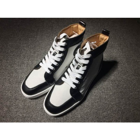 Christian Louboutin Cloth Sneaker Men/Women White/Black