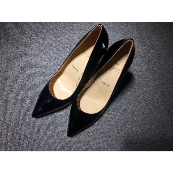 Christian Louboutin High Heels Black Patent Leather