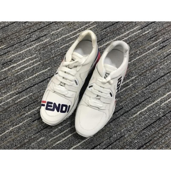 Fendi Men's White With Black Letter