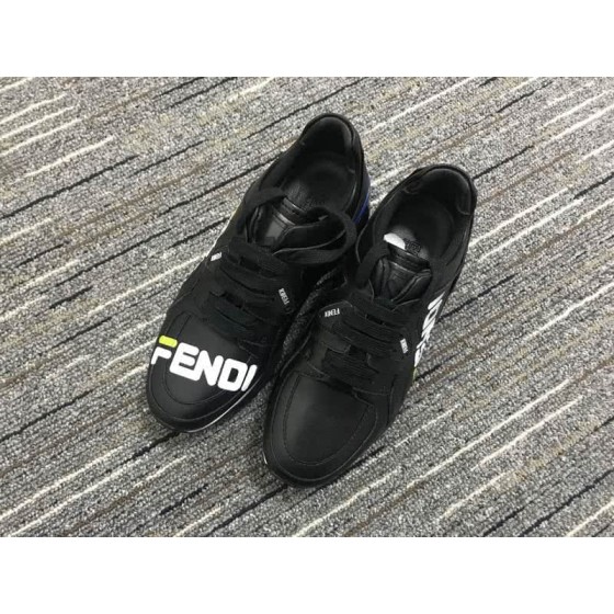 Fendi Men's Black With White Letter