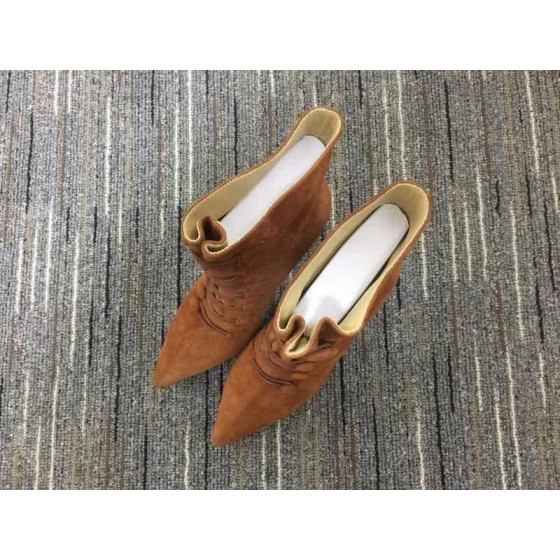 Christian Louboutin Women's Boots Brown Suede High Heels