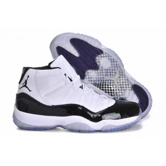 Air Jordan 11 White Black Super Size Men