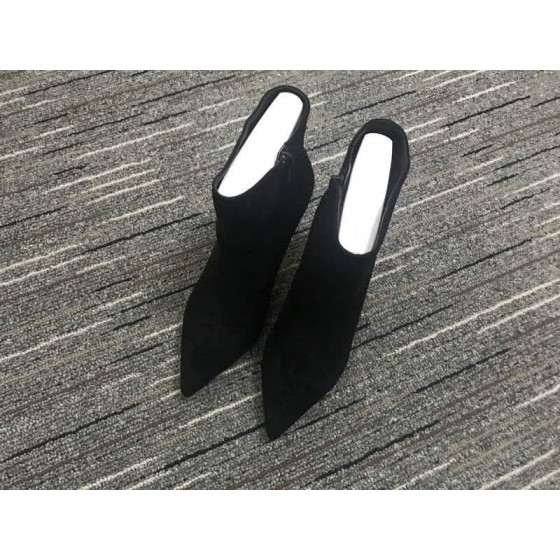 Christian Louboutin Women's Boots Black Suede High Heels