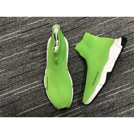 Balenciaga Speed Trainers Green Sneakers Men Women