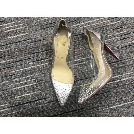 Christian Louboutin Pump High Heels Silver Women