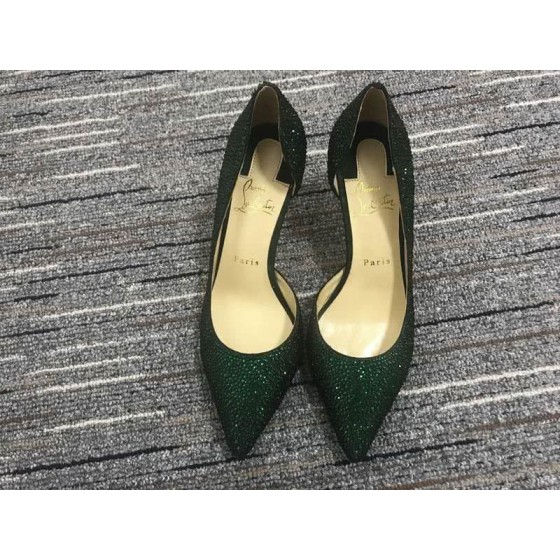 Christian Louboutin Pump High Heels Green Women