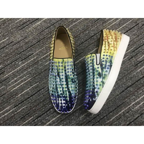 Christian Louboutin Roller Boat Green Men Women