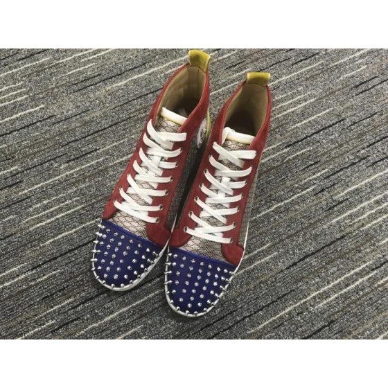 Christian Louboutin Louis Rhinestone Sneaker Red Men Women