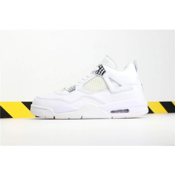 Travis Scott x Air Jordan 4 Pure Money White Men