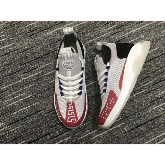 Versace Sneakers White Red Grey Black Men Women