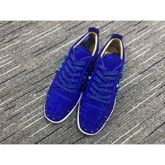 Christian Louboutin Low Sneaker Blue Men Women