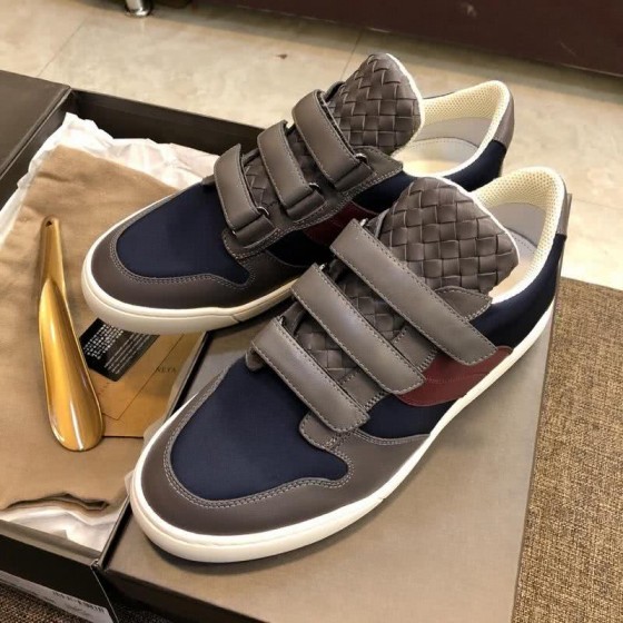 Bottega Veneta New Fashion Sneakers Cowhide Gray Men