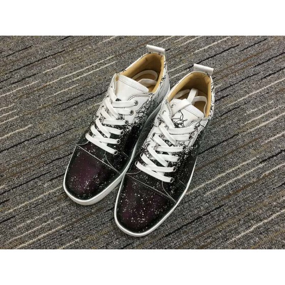 Christian Louboutin Louis Spikes Sneakers Black Men Women
