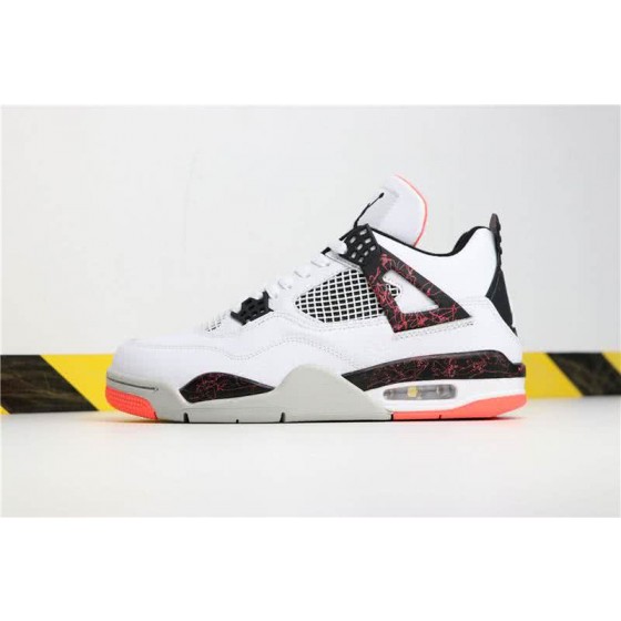 Air Jordan 4 Pale Citron White Grey And Black Men
