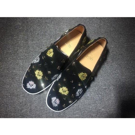 Christian Louboutin Flat Black Loafers Men Women