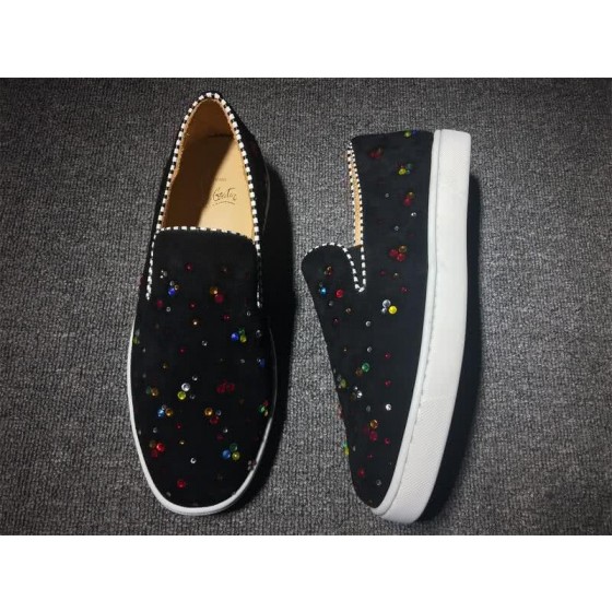 Christian Louboutin Flat Black Shoes Men Women