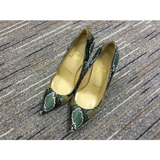 Christian Louboutin Pump High Heels Green Women